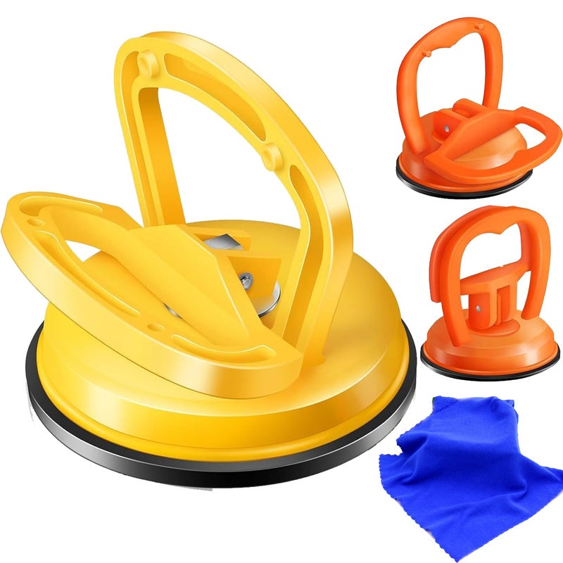 vohamok Car Dent Puller Repair Kit,Powerful Car Suction Cup Dent Puller Kit Handle Lifter,Car Dent Removal Kit,Car Dent Remover Tools for Auto Body Dents Remove,Glass,Screen,Tiles Lifting Objects Moving (B) - Image 1